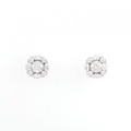 【新品】PT ダイヤモンド ピアス 0.264CT 0.261CT E SI1 VG