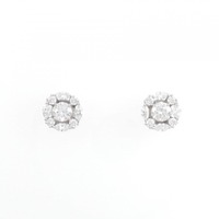 【新品】PT ダイヤモンド ピアス 0.264CT 0.261CT E SI1 VG