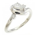 PT ダイヤモンド リング 0.34CT