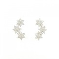 K18WG ダイヤモンド ピアス 0.84CT