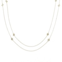 K18YG ダイヤモンド ネックレス 1.00CT