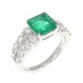 PT エメラルド リング 1.63CT