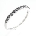K18WG ダイヤモンド リング 0.39CT