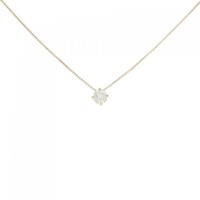 K18YG ダイヤモンド ネックレス 0.22CT