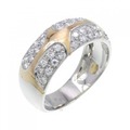 PT/K18YG ダイヤモンド リング 0.42CT