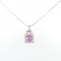 K18WG サファイヤ ネックレス 1.16CT