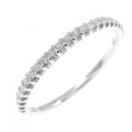 K18WG ダイヤモンド リング 0.10CT