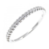 K18WG ダイヤモンド リング 0.10CT