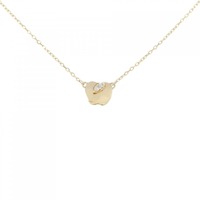 K18YG アップル ダイヤモンド ネックレス 0.02CT