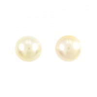 PT 白蝶パール ピアス 12.1mm