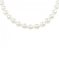 【新品】シルバークラスプ アコヤパール ネックレス 8-8.5mm