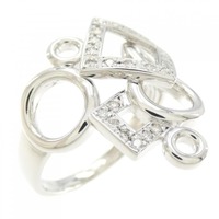 K18WG ダイヤモンド リング 0.20CT