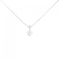 PT ソリティア ダイヤモンド ネックレス 0.50CT