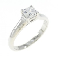 ティファニー ルシダ リング 0.40CT F VS1