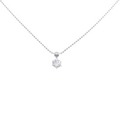 PT ソリティア ダイヤモンド ネックレス 0.58CT