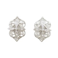 K14WG ダイヤモンド ピアス/イヤリング 0.18CT