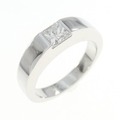 カルティエ タンク リング 0.45CT