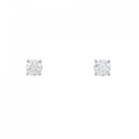 ティファニー ソリティア ピアス 0.60CT 0.60CT F VS1-2 3EXT