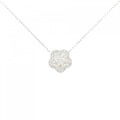 PT フラワー ダイヤモンド ネックレス 0.50CT