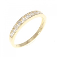 18KYG ダイヤモンド リング