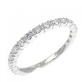 PT ハーフエタニティ ダイヤモンド リング 0.30CT