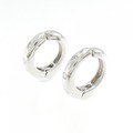 K14WG ダイヤモンド イヤリング 0.12CT