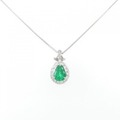 PT エメラルド ネックレス 0.97CT