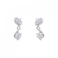 PT ダイヤモンド ピアス 0.60CT