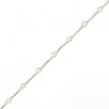 K18WG ダイヤモンド ブレスレット 1.00CT