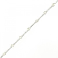 K18WG ダイヤモンド ブレスレット 1.00CT