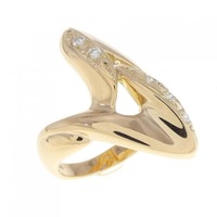 K18YG ダイヤモンド リング 0.18CT