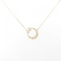 【リメイク】K18YG スター ダイヤモンド ネックレス 0.10CT