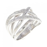 750WG ダイヤモンド リング 0.19CT