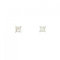 K18WG ダイヤモンド ピアス 0.30CT