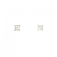K18WG ダイヤモンド ピアス 0.30CT