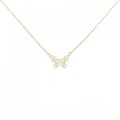 アーカー バタフライ ネックレス 0.06CT