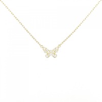 アーカー バタフライ ネックレス 0.06CT