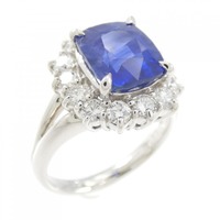 PT サファイヤ リング 3.597CT