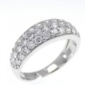 PT パヴェ ダイヤモンド リング 1.00CT