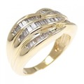 K18YG ダイヤモンド リング 1.00CT