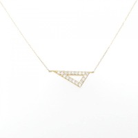 【新品】K18YG ダイヤモンド ネックレス 0.25CT