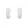 PT パヴェ ダイヤモンド ピアス 2.00CT