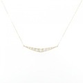 【リメイク】K18YG ダイヤモンド ネックレス 0.20CT