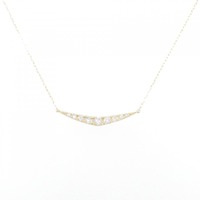 【リメイク】K18YG ダイヤモンド ネックレス 0.20CT