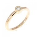 K18PG ダイヤモンド リング 0.107CT