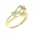 K18YG ダイヤモンド リング 0.14CT