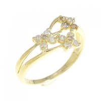 K18YG ダイヤモンド リング 0.14CT