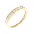 K18YG ダイヤモンド リング 0.30CT