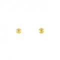 PT サファイヤ ピアス 0.45CT 拡散処理未検査