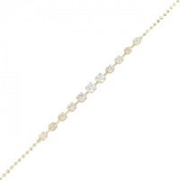 【新品】K18YG ダイヤモンド ブレスレット 0.30CT